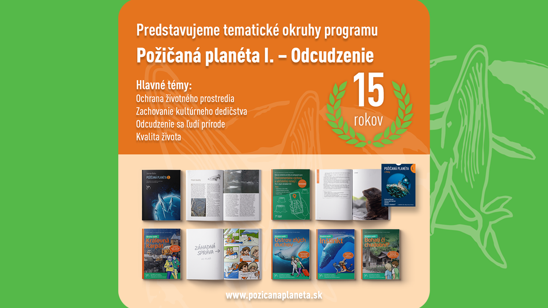 15 rokov Požičaná planéta. Predstavujeme tematické okruhy: I. – Odcudzenie.